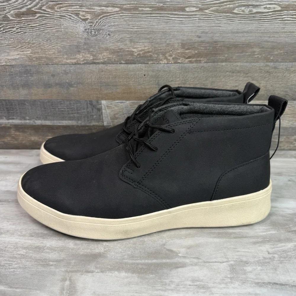 IZOD Men's PALMER Chukka Boots Black‎ Casual Shoes Size 10